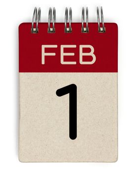 1 feb calendar
