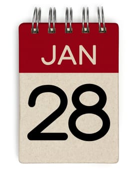 28 jan calendar