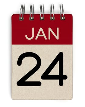 24 jan calendar