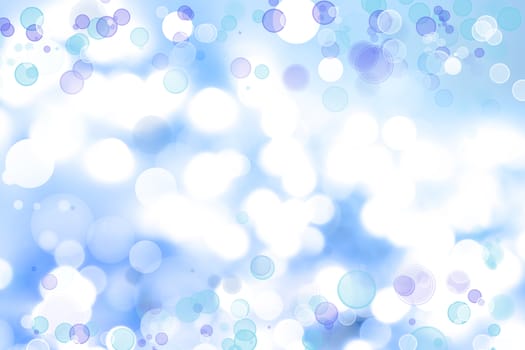 Abstract blue and white background