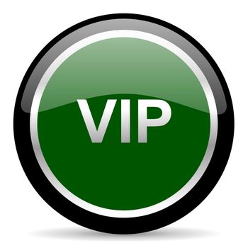 green web button