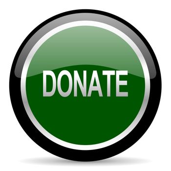 green web button