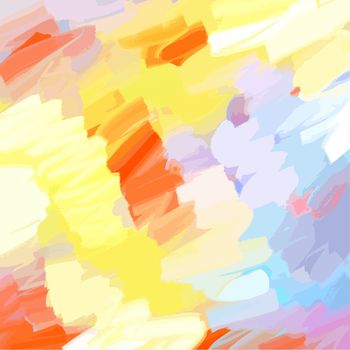 Oil Painted Warm colors background