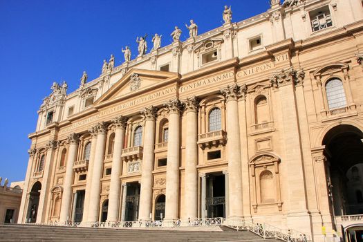 Maderno facade, Saint Peters Basilica, Vatican City, Rome