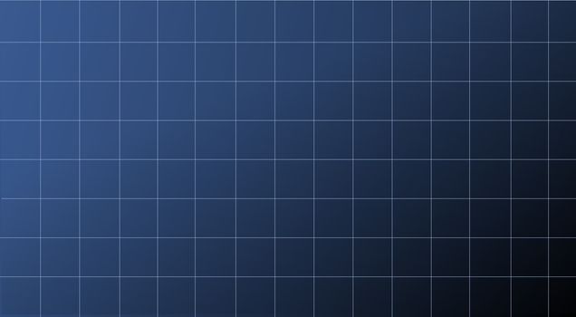 Blue abstract grid background for technical diagrams and data