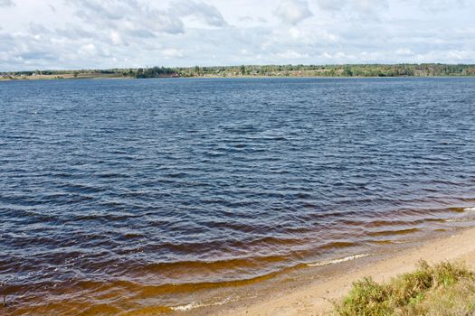 Sterzh lake in Tver Region, Ostashkov district. About the source of the Volga