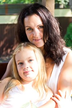 Photo of happiest mother and daughter