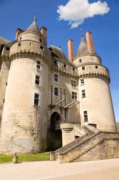 Chateau de Langeais in Loire Valley, France