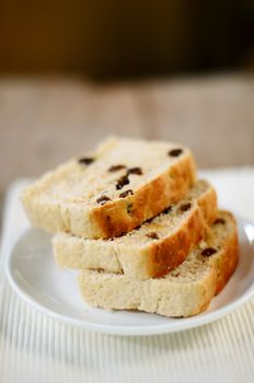 Raisin bread, Homemade bakery