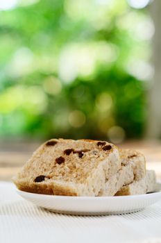 Raisin bread, Homemade bakery