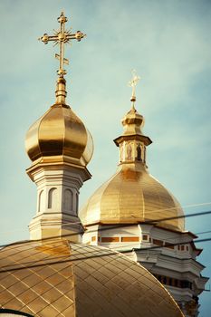 Orthodox Church Kyiv, dome, cupolas, Kiev-Pechersk Lavra eastern europe