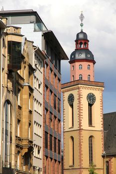 Historic Architecture in Frankfurt am Main, Germany, Europe.