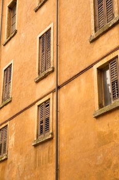 Historic architecture in Verona, Italy.