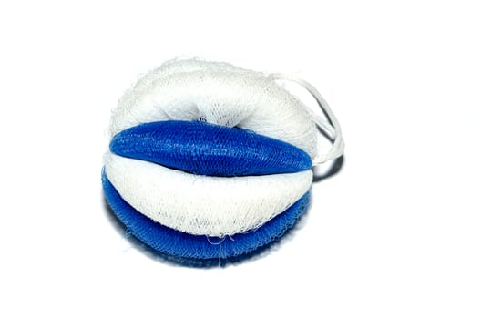 A Scrub Sponge  isolated from white background.