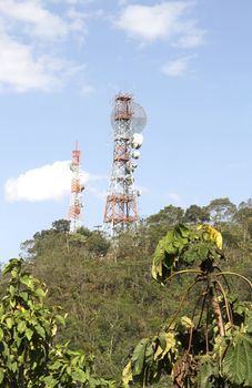 Antenna in the Region of Maua, Brazil.