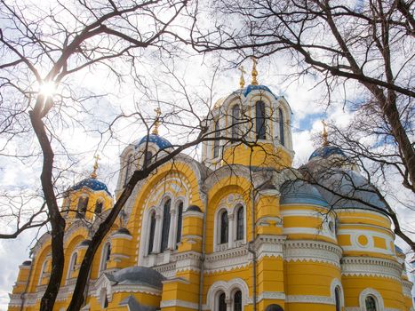 Saint Volodymyr orthodox cathedral in Kyiv, Ukraine