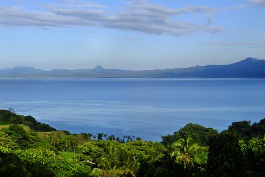 Savusavu bay, Vanua Levu island, Fiji, South Pacific