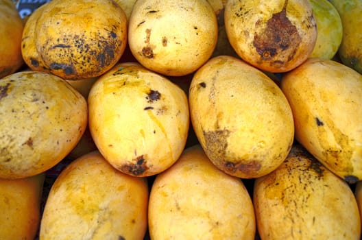 Famous Thai Sweet Fruit at Market