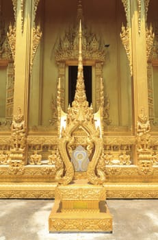 in thai call Sema it's mean to temple area. Wat Paknam Joelo in Chachoengsao province at thailand.