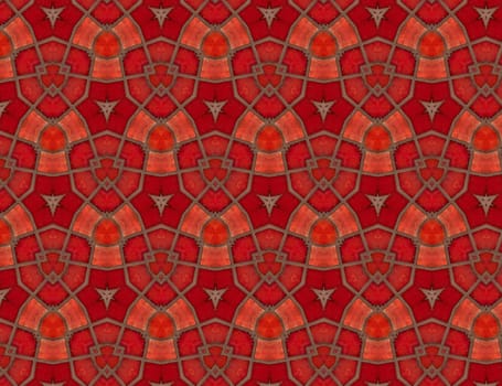Abstract mosaic background tile dark red tones