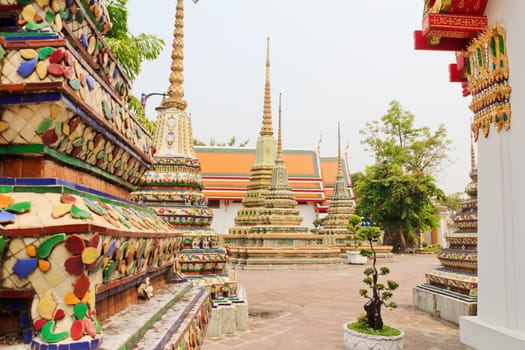 Stupa from Wat Pho in bangkok, Thailand.