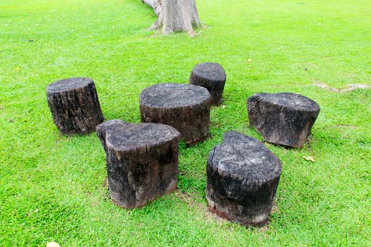 The chair is made of real wood.