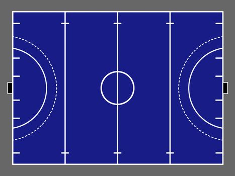 the image model of the Hockey field