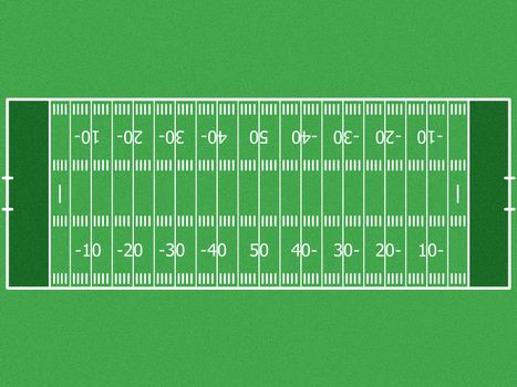 image design of the american football field