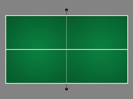 the image model of the table tennis