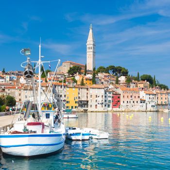 Rovinj is a city in Croatia situated on the north Adriatic Sea Located on the western coast of the Istrian peninsula, it is a popular tourist resort and an active fishing port.