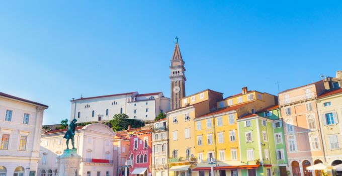 The Tartini Square (Slovene: Tartinijev trg, Italian: Piazza Tartini) is the largest and main square in the town of Piran, Slovenia. It was named after violinist and composer Giuseppe Tartini.