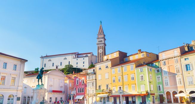 The Tartini Square (Slovene: Tartinijev trg, Italian: Piazza Tartini) is the largest and main square in the town of Piran, Slovenia. It was named after violinist and composer Giuseppe Tartini.
