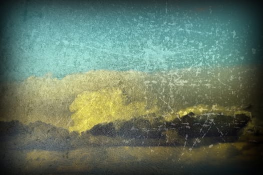 abstract bluish sky, distressed background from beautiful nature
