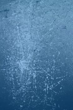 blue scratched surface, distressed  backdrop for your design