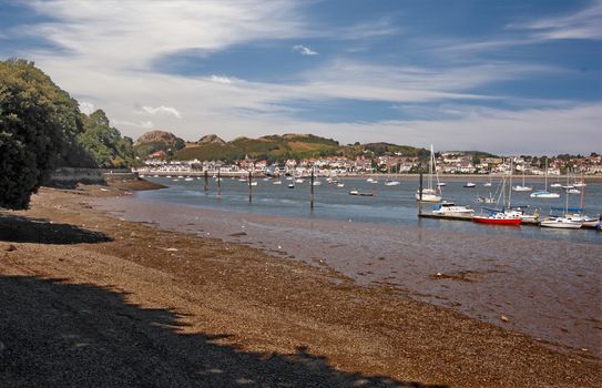 Deganwy is a small Welsh town situated on the Conwy estuary.