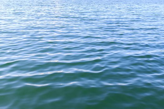 Water from one lake in the dam.