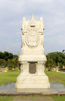 Thailand style inscriptions that tell stories of the past.