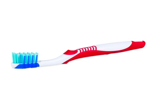 Toothbrush isolated on white background with clipping path