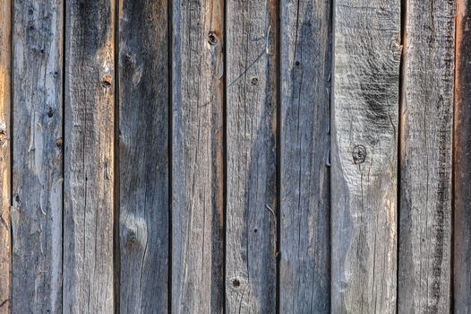 vertical grey aged wooden boards plank background