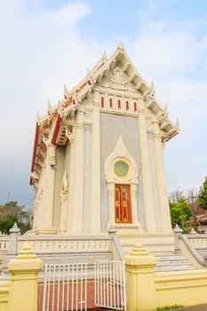 Church of Thailand under the beautiful sky.