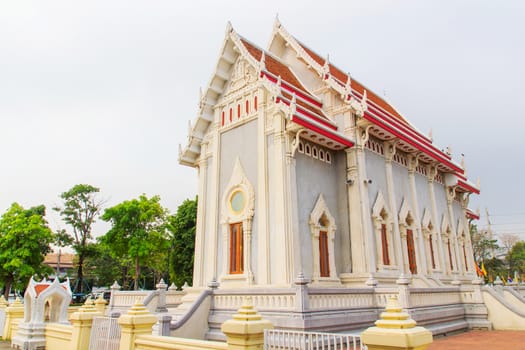 Church of Thailand under the beautiful sky.