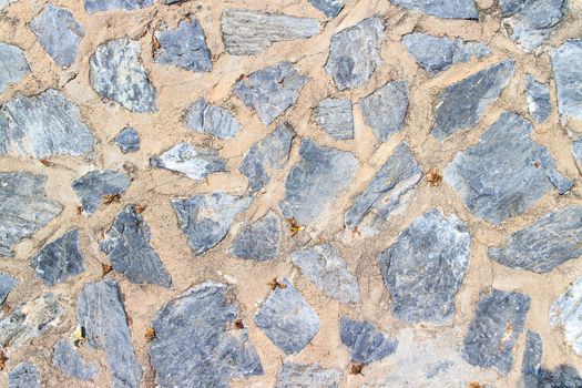 Floor built from natural stone for background image.