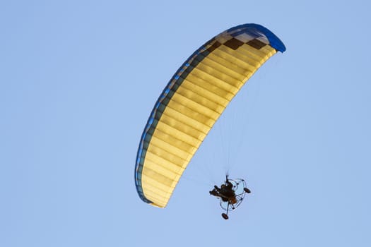 paraglider  in flight