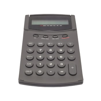 electronic calculator isolated 