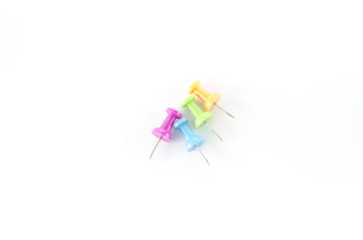 thumptack on a white background