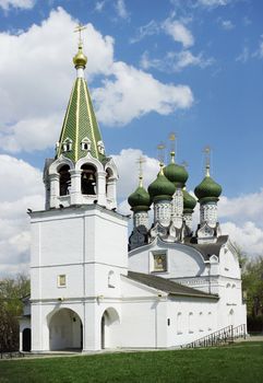 Church of the Dormition of the Mother of God in Nizhny Novgorod. May. Russia