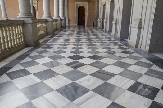 Indoor palace, Alcazar de Toledo, Spain