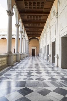 Marble floor, Indoor palace, Alcazar de Toledo, Spain
