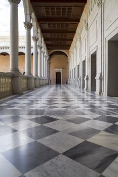 Marble floor, Indoor palace, Alcazar de Toledo, Spain