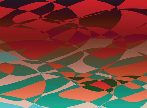 Abstract vector background of geometric shapes for holidays
